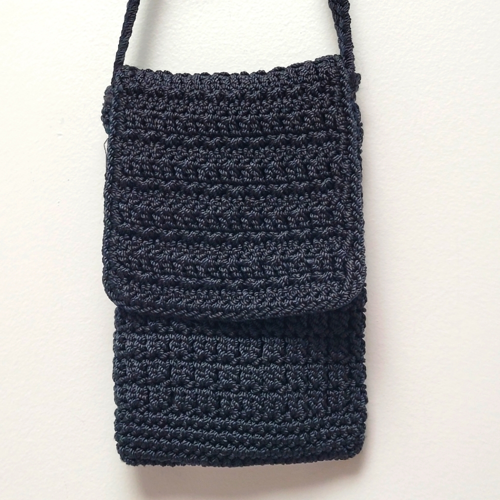 THE SAK | Black Crocheted Crossbody
